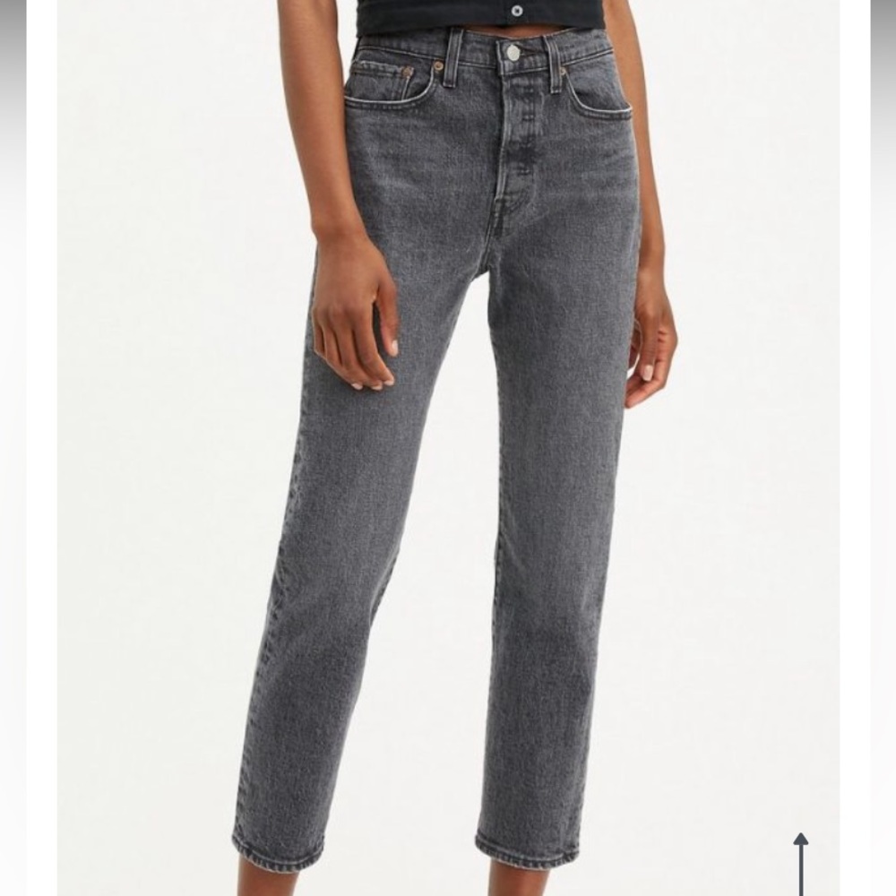 Levi’s wedgie straight fit jeans black